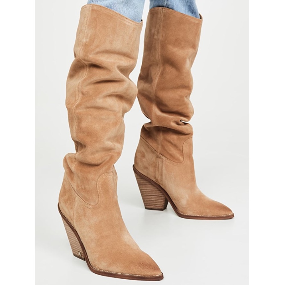 Sam Edelman Indigo Boot-Camel Fall OTK